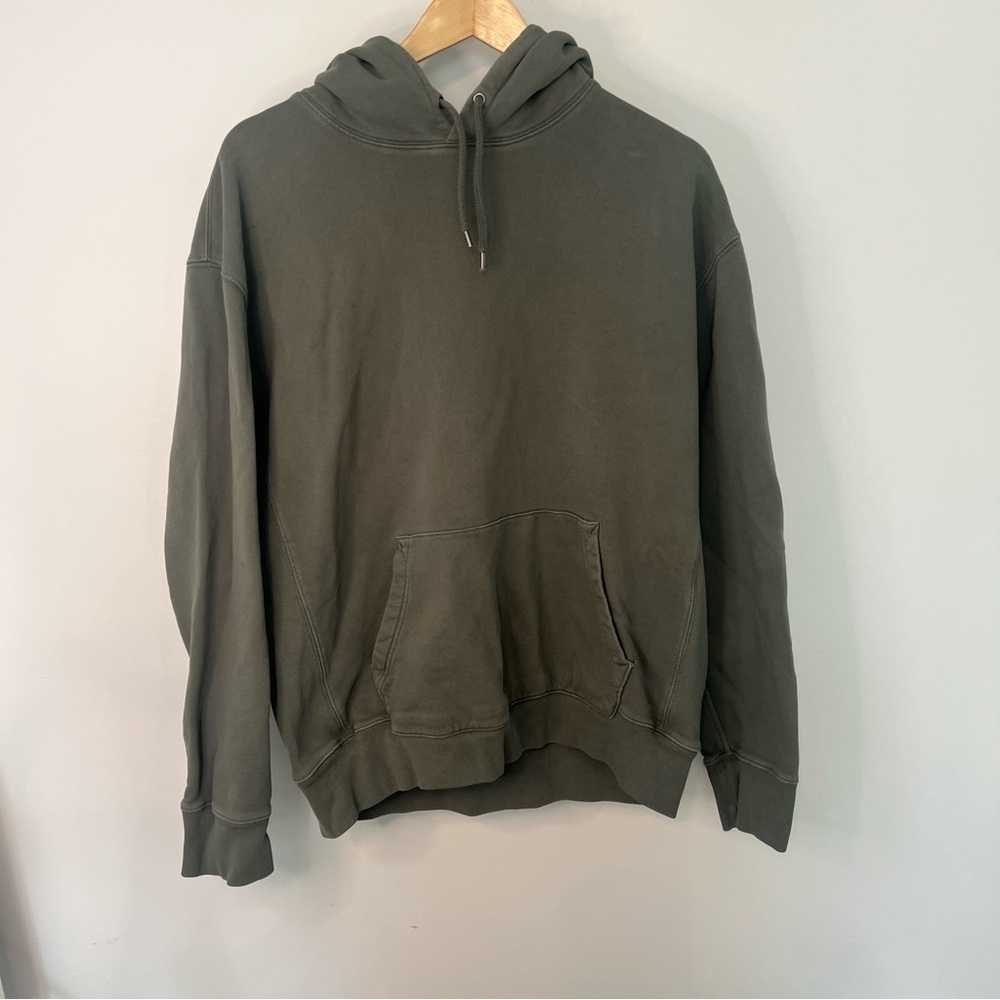 J. Crew Olive Green Hoodie thick‎